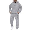 Men's Sweatshirt Suit Men's Solid Color Casual Sports Suit Sweatshirt Suit