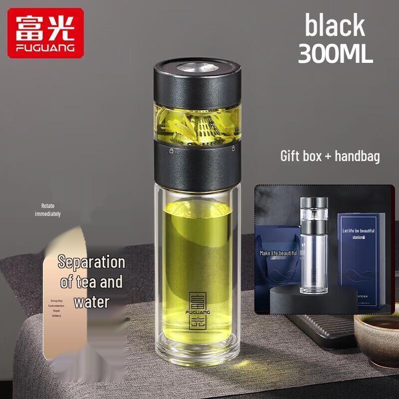 Fuguang Fengya Tea Master Double Wall Glass Bottle