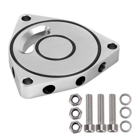 Yousheng Turbo BOV Gasket Plate for Honda for Civic 2015-2021 1.5T, Aluminum Blow Off Valve Gasket Replacement, Exhaust Valve Seal