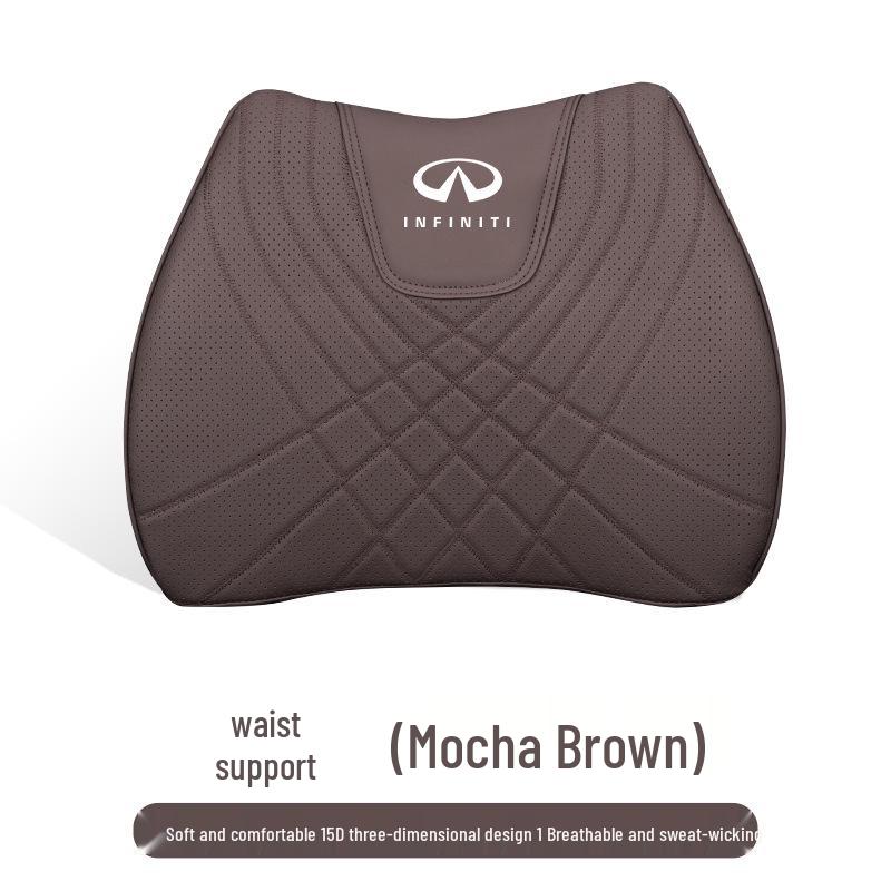 Universeel All-Season Stoelkussen met Lendensteun voor Infiniti Q50L/QX50/QX60/Q70L