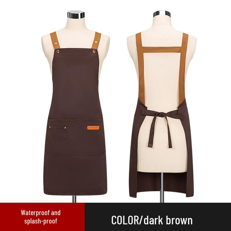 Wasserdichte Schürzen mit individuellem Logo für Küche, Salon und Café