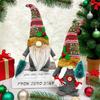 Christmas New Year Gnome Figurines: Creative Country Forest Faceless Old Man Ornaments