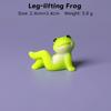 6 Pcs Cute Mini Resin Frog Figurine Set Various Relaxing Poses for Desktop Fairy Garden Home Decor