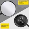 Motorcycle Rearview Side Mirror with 10mm Screws Universal Round Square Retro Modified Motorbike For Honda For