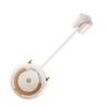 Hands Free Hair Dryer Holder Stand for Lazy People with ABS Material and Wall Mount Design Compatible with Most Hair Dryers