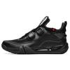 Li Ning Saga 2 Max Slip Resistant Abrasion Resistant Mid Top Badminton Shoes Unisex Black AYAT001-2