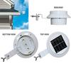 Solar-Außenzaunleuchte mit wasserdichter LED zur Beleuchtung von Gartenwegen