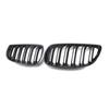 Auto-Frontstoßstangengitter, Nieren-Racing-Grill für BMW 3er E92 E93 2-Türer 2006–2013, Doppellamellen-Ersatzgrill
