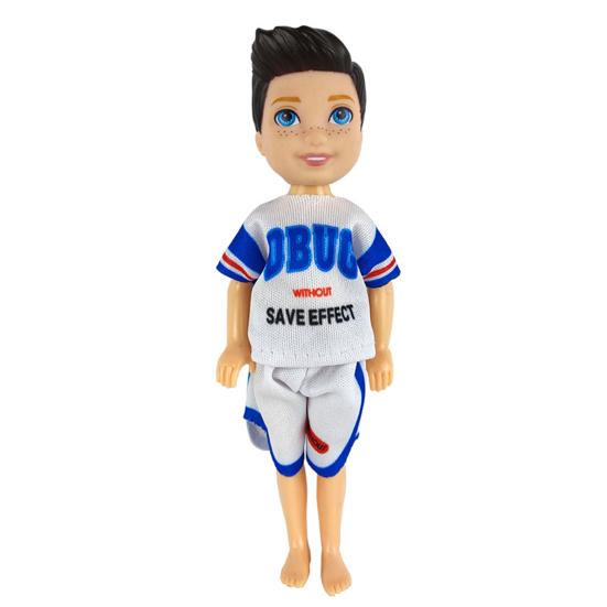 1 Set Doll Suit Handsome Delicate Craft Mini Size Boy Doll Costume Outfit Set for Gift