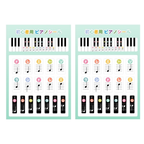 

KKLM Do-Re-Mi Musical Note Stickers with Scales, Peel-Off Stickers with Do-Re-Mi Notes, Compatible with Piano, Keyboard, Digital Piano, Melodica (Pian