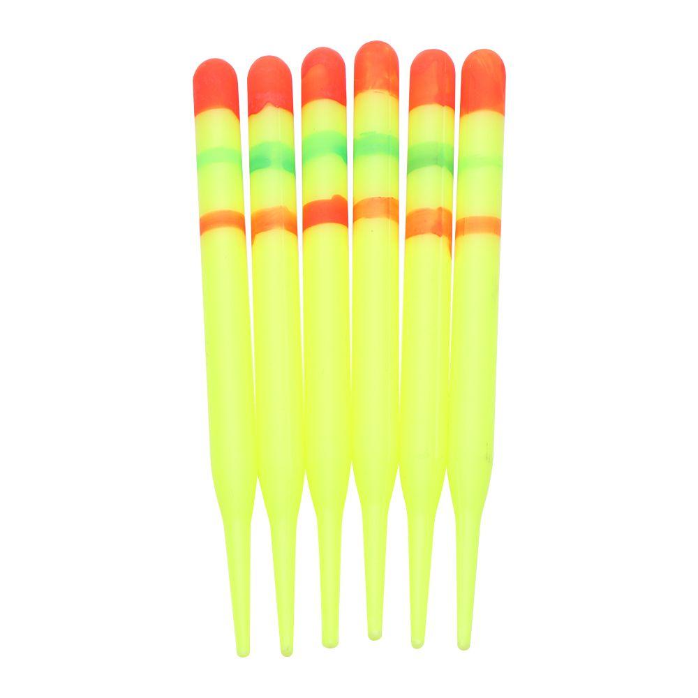 15Pcs Vertical Buoy Sea Fishing Floats Assorted Size Rubbers Fishing Lures for Most Type of Angling with Attachment