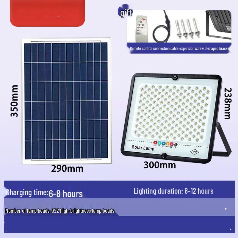 UOSU Solar Outdoor Flood Light