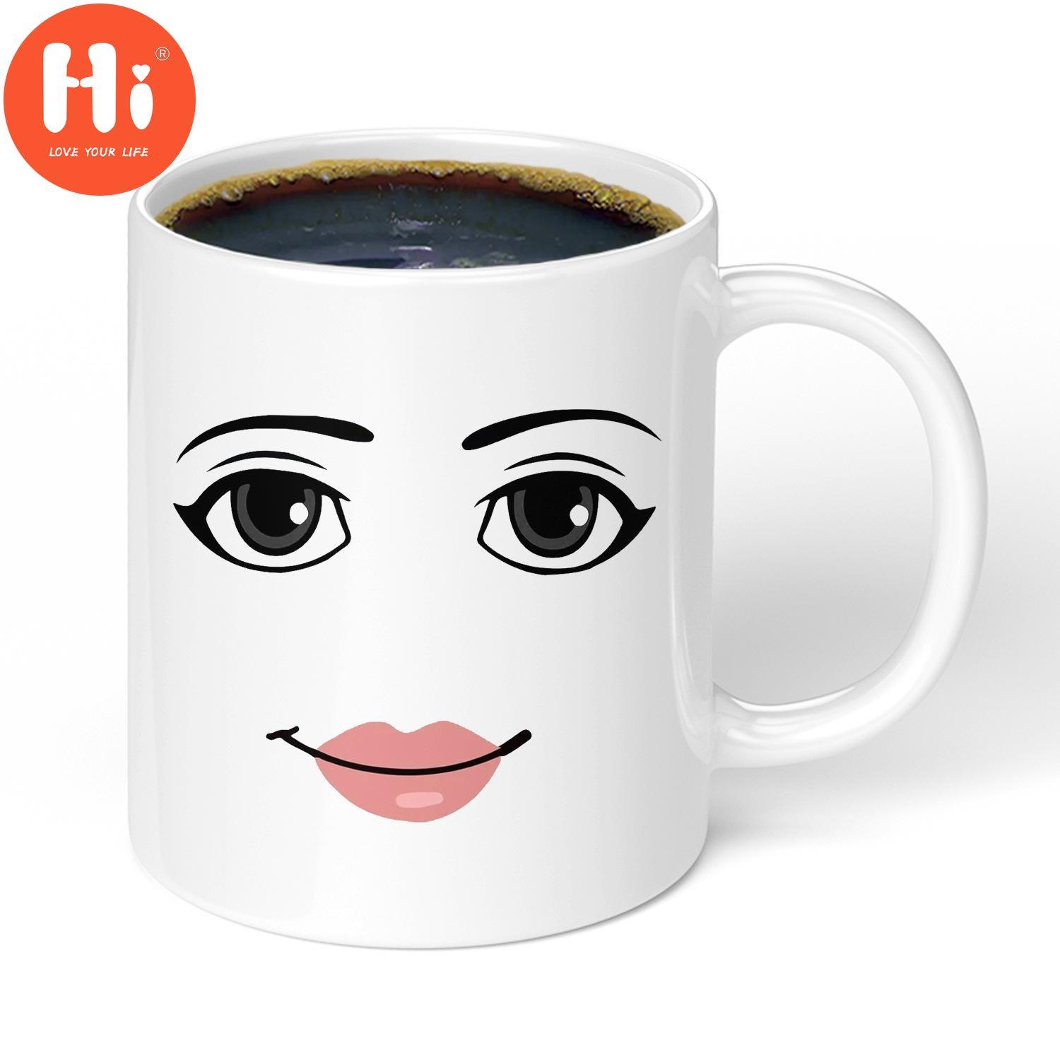 кружка с лицом из роблокса