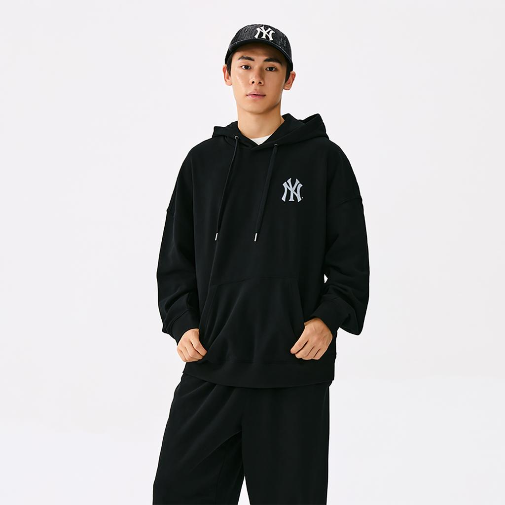 New MLB New York Yankees Basic Collection 25FW Sweatshirt Unisex Standard 3AHDB1354-50BKS