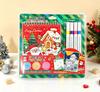 Christmas Kids Coloring Book Set, Art Drawing & Doodle Book for Boys Girls, Safe Non-Toxic Holiday Gift