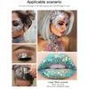 HANDAIYAn Glitter Sequins Nail Hair Body Face Cream Gel Makeup Party Decoration