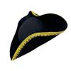 Role Playing Pirate Hat Festives Pirate Hat Stage Performances Luxurious Hat for Stage Performances and Cosplay