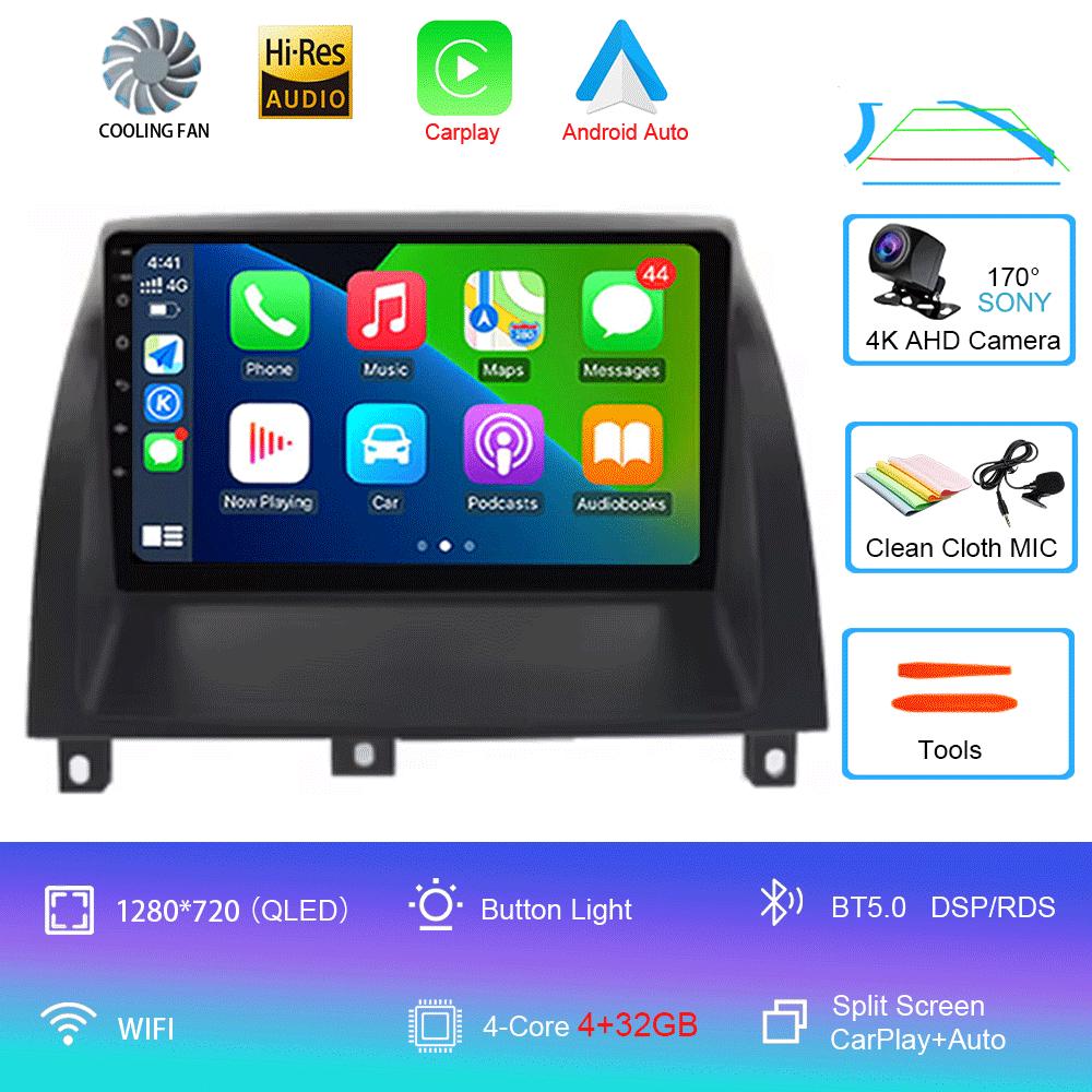 For MG 3 III Cross 2013 2014 2015 2016 - 2021 Android 14 Auto Multimedia Player Auto Radio GPS Carplay Bluetooth 4G WiFi DSP