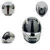 Venom Custom Bear Doll: Model Locomotive, Motorcycle Helmet, Car Pendant, Mini Figurine