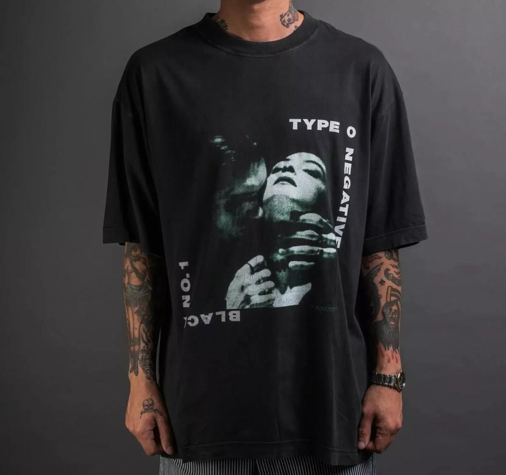 

Vtg 1994 Type O Negative Black No.1 T-Shirt basic black Unisex Cotton S-5XL Unisex T-Shirt L