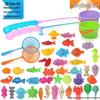 Children's Magnetic Fishing Toy Pool: Pretend Play & Educational Summer Water Game for Boys & Girls
