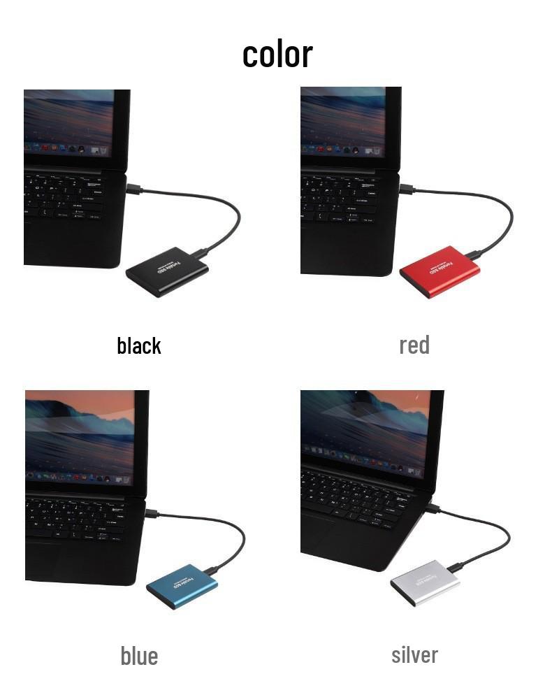 PSSD Mobile Solid State Drive: External USB Flash Storage 512GB/1TB/2TB for Phone Expansion