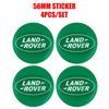 for Land Rover Defender 90 110 Discovery 2 4 Freelander 1 Evoque 4pcs 56mm Car Wheel Hub Center Caps Rim Cover Badges Sticker FG4