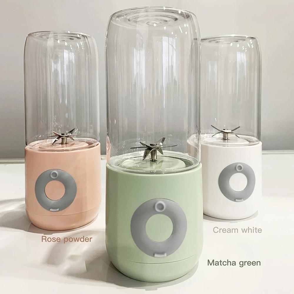 500ML Sechs-messer Elektrische Entsafter Smoothie Mixer Tasse Mini Tragbare USB Mixer Drahtlose Presse Entsafter Lade Hand entsafter