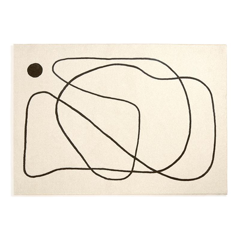 Nordic Style Living Room Decoration Carpet Home Large Area Rugs for Bedroom Fluffy Soft Cloakroom Rug Thickened Anti-skid Mat