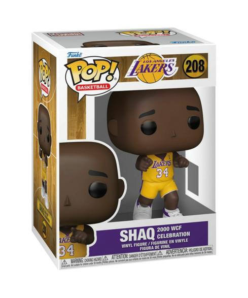 Funko Pop Nba: Lakers - 208 Shaq (2000 Wcf Celebration) Multicolor Figure