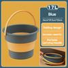 5L/10L/17L Portable Bucket Water Storage Bag Storage Bag Waterproof Water Bag Fishing Folding Bucket Portable Sink Mop Bucket
