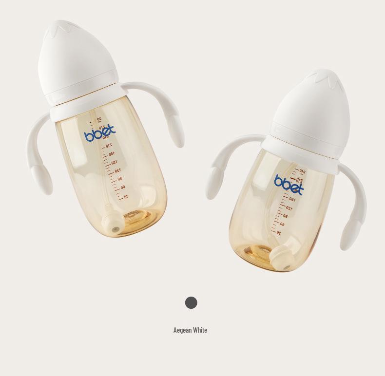 Biberon mare PPSU rezistent la căderi cu pai pentru nou-născuți și copii mici (1-3+ Ani)