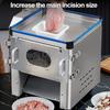 220V Meat Vegetable Slicer Two-in-one Commercial Automatic Mini Machine Electric Cutter For Resterant Canteen Multifunctional