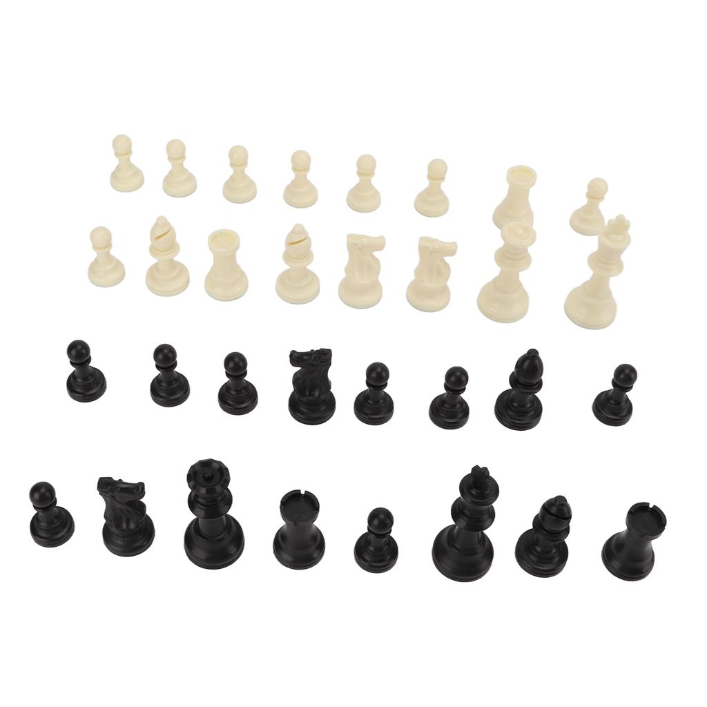 Schachfiguren Nur PP Ersatz Schachfiguren Figurine Figuren 75mm Höhe König für Party Camping Entspannung