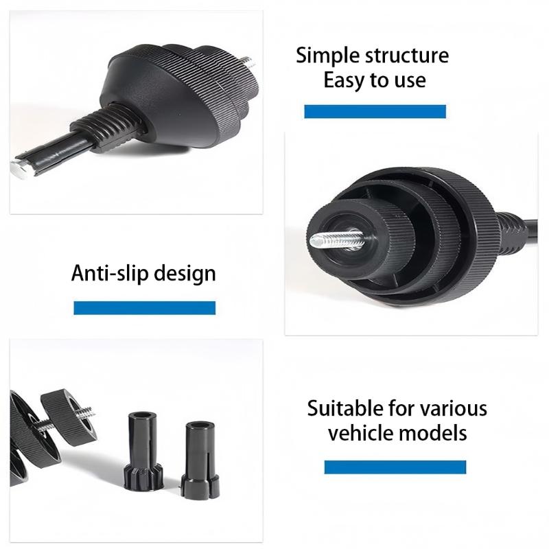 Accurate Clutch Plate Centering Tool ABS & Metal Clutch Installer with Adapter Sleeves Simple Operate for Easy Removal