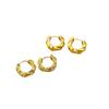Fashion High Sense, Twisted Thick Twist Women'S Ear Buckle Retro Simple, Matte Medieval Earrings Earrings
