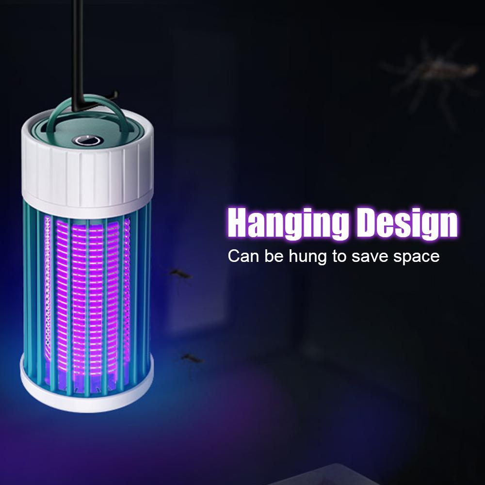 Anti Mosquito Repellent Killer Indoor Portable Bug Zapper Camping Anti Fly Trap Rechargeable LED Mute Electronic Insect Killers