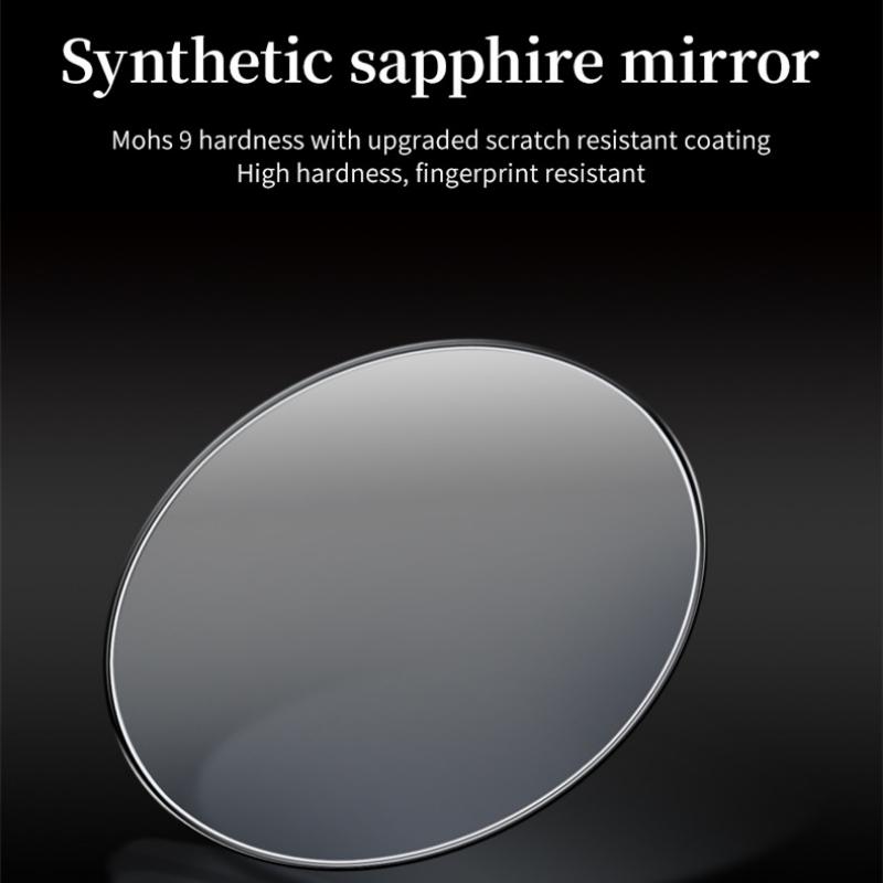 JINSHIDUN New Business and Leisure Men's Watch Automatic Mechanical Watch Tungsten Steel Double Calendar Luminous Waterproof High-end Watch