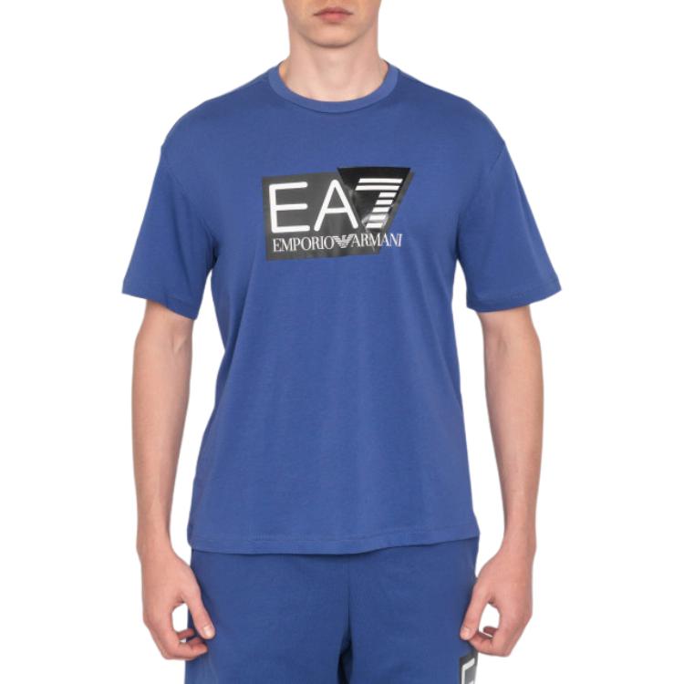 EMPORIO ARMANI EA7 T Shirt Men's Blue 3DPT09-PJ02Z-1557