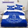 Set Copripiumino Trapuntato con Fantasia Everton Decorazione per la Casa Regalo (1 * copripiumino + 2 * federe senza imbottitura)