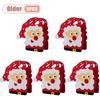 1-10PCS Felt Christmas Candy Bag Creative Holiday Gift Tote Handheld Apple Bag for Kids Party Favor Decoration for Children
