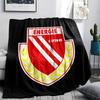 Energie Cottbus Logo Aufgedruckte Flanelldecke, weicher Überwurf für Schlafzimmer Sofa, waschbar, Fußballfan Artikel, tolles Geschenk.