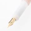 Pilot Kakuno Madoromi Light Blue Fountain Pen, Fine F Nib, Black Cartridge Included