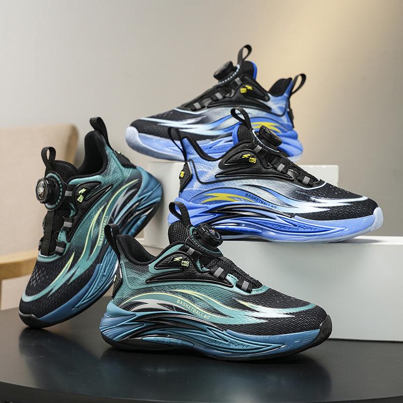 Boys' sports shoes Boys' shoes 2025 new running mesh basketball shoes breathable medium and large children's boys non-slip