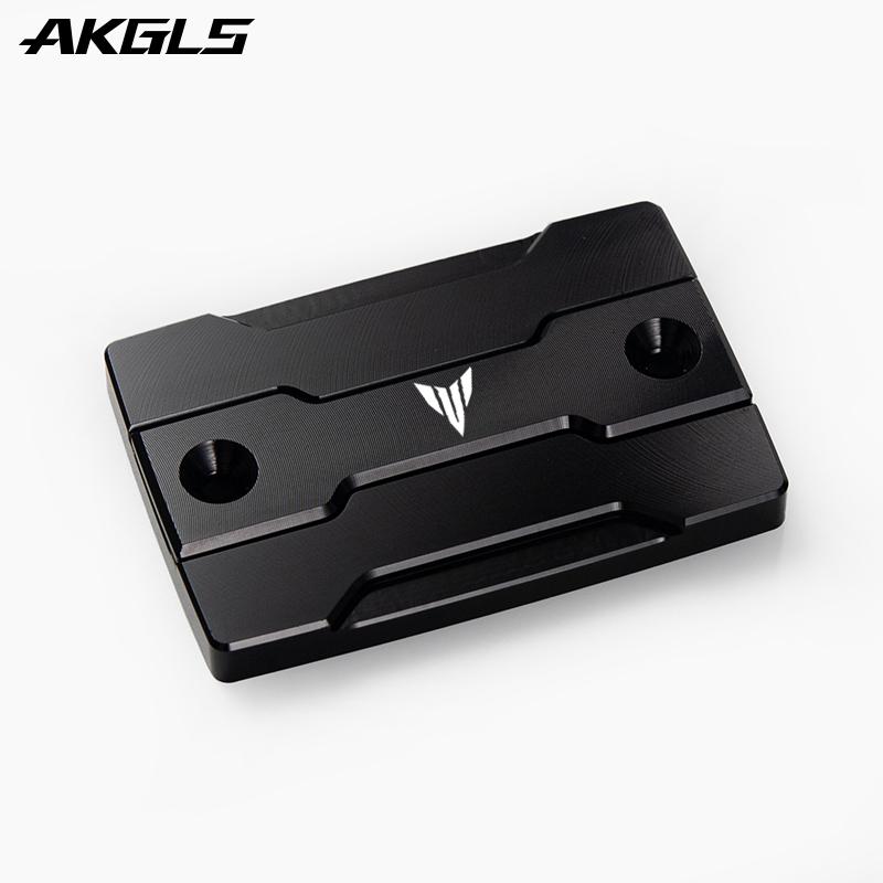 

Для Yamaha MT-07 MT07 mt07 FZ07 2014-мотоцикл с ЧПУ, передняя тормозная жидкость, крышка масляного бака главного цилиндра LOGO black