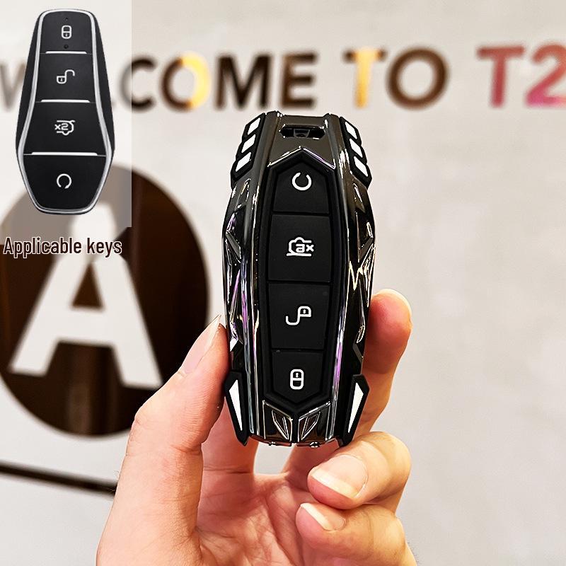 BYD Han Key Fob Cover for DMP Dolphin, Seal EV, Yuan Pro, Tang, Qin, Song Plus DMI Cars