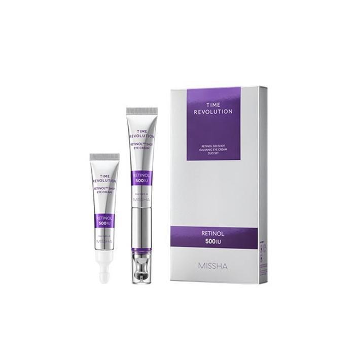 MISSHA Time Revolution Retinol 500 Shot Galvanic Eye Cream Duo Set (14853248)