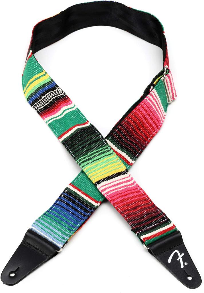 Strap Serape Strap Green Multi [Fender] 2" -