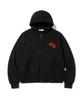 Escapefrom Initial Map Print Two-Way Zip-Up Hoodie [3 Colors]