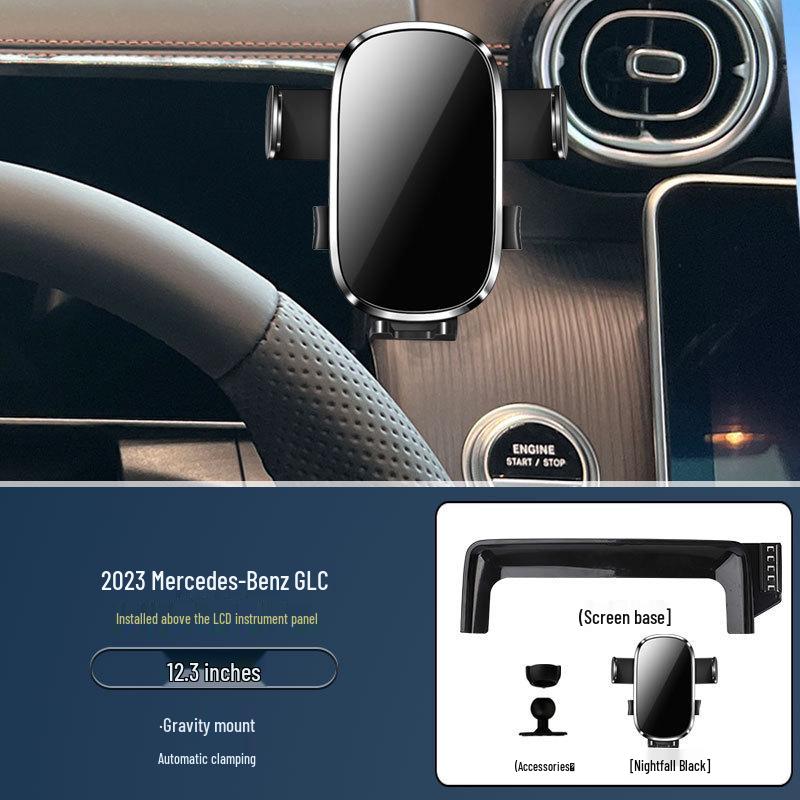 22-23 C-Class/23 GLC Car Screen Style Phone Holder for Navigation